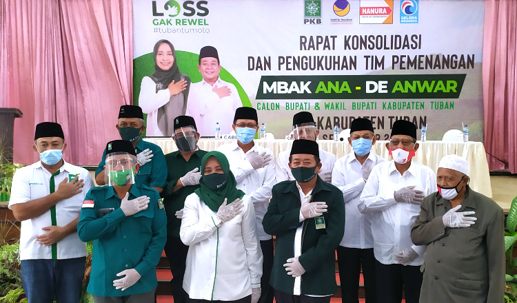 DPC PKB Gelar Konsolidasi dan Kukuhkan Tim Pemenangan Cabup-Cawabup Tuban