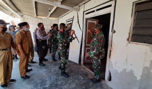 Pangkalan TNI AL Batuporon Resmi Rehab 54 Rutilahu di Pamekasan