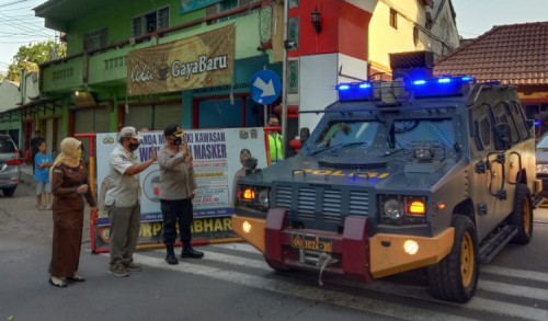 Polres Gresik Launching Mobil Covid Hunter, Buru Pelanggar Protokol Kesehatan