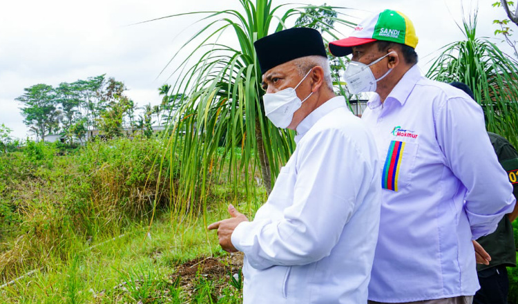 Sambangi Petani, SanDi Dicurhati Soal Saluran Irigasi dan Peta Tanam