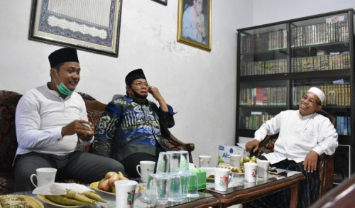 Silaturahmi ke Tokoh Agama, Kyai Rouf Komitmen Prioritaskan Pendidikan Agama