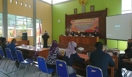 Gelar Bimtek Pemantapan Adhock, KPU Trenggalek Undang Kajari