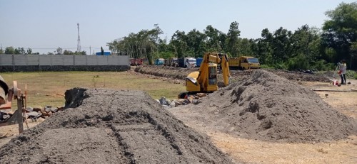 Dampak Pembangunan Pabrik di Desa Gebangkerep, Puluhan Hektar Sawah Terancam Gagal Panen