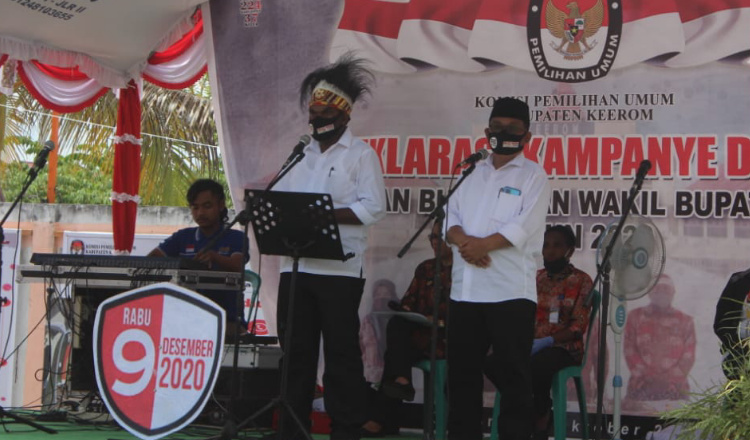 Moto BERSIH dari Piter Gusbager dan Wahfir Kosasih Hadir Untuk Menjawab Penderitaan Rakyat Keerom