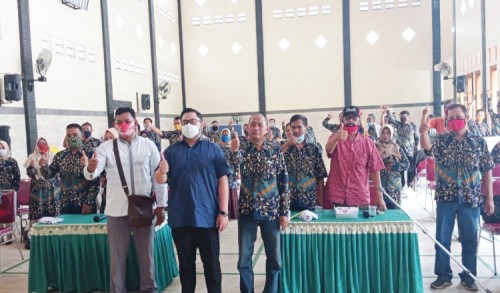 Dialog dengan BKAD dan UPK, Dhito Paparkan Strategi Bangun Kabupaten Kediri