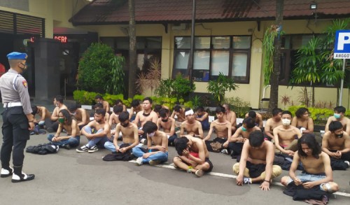 Kelompok Cipayung Plus Desak Kapolresta Malang Kota Lepaskan 129 Demonstran