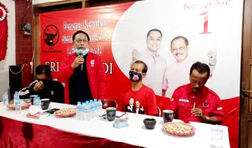 Relawan Cinta Eri–Armuji Tegalsari Dirikan Posko Sukarela Atas Gotong Royong