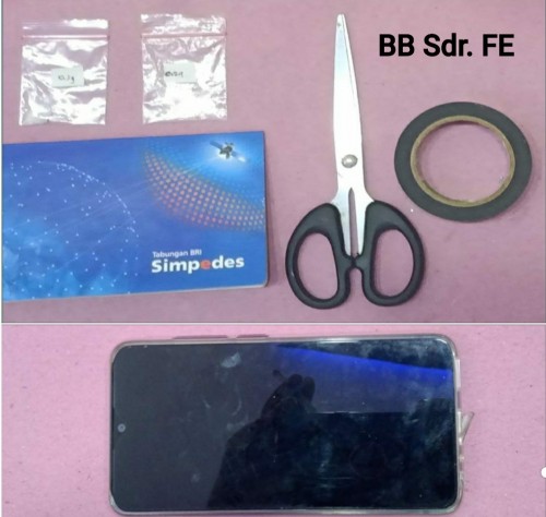 BB FE Dari Penangkapan DA, Dua Pengedar Sabu Asal Nganjuk Diringkus Polisi