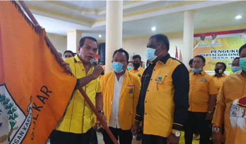 Abisai Rollo The Next Walikota Jayapura Direstui Golkar Papua