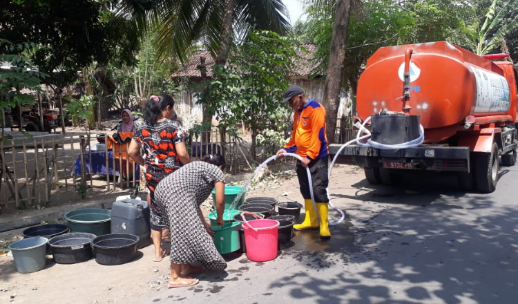 Jumlah Dusun Kekurangan Air Bersih di Situbondo Semakin Meluas