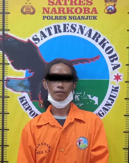 Pemakai Sabu saat di Kamar Hotel Kertosono Nganjuk, Pria Asal Kediri Ditangkap