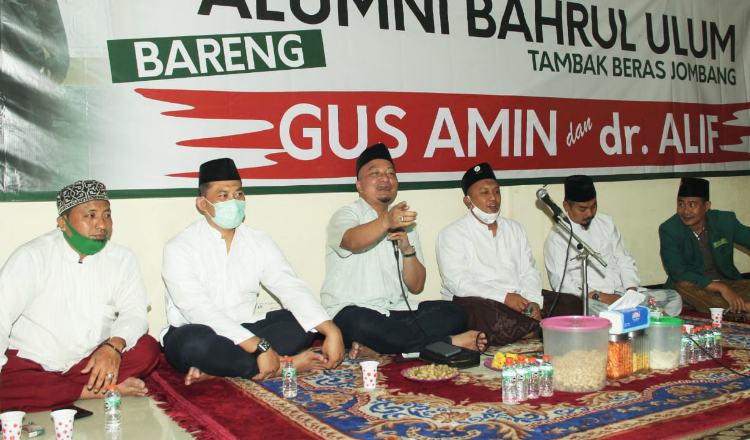 Alumni Ponpes Bahrul Ulum Jombang Titip Amanah ke QA, Jika Menang Pilkada Gresik 2020