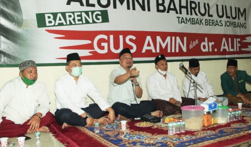 Alumni Ponpes Bahrul Ulum Jombang Titip Amanah ke QA, Jika Menang Pilkada Gresik 2020