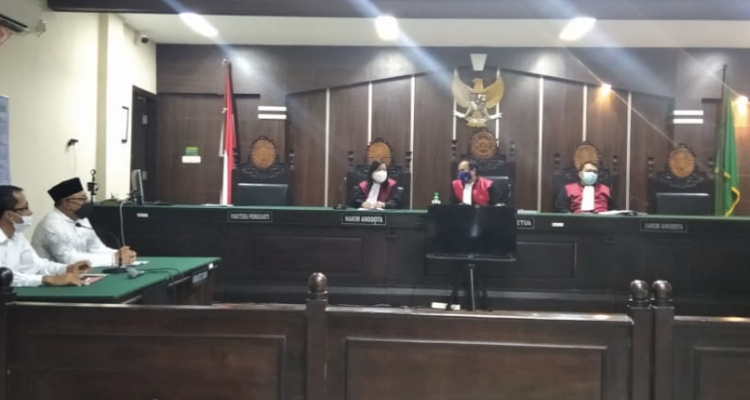 Sidang Lanjutan Camat Vs Bawaslu Jember, Eksepsi Tergugat Ditolak Majelis Hakim