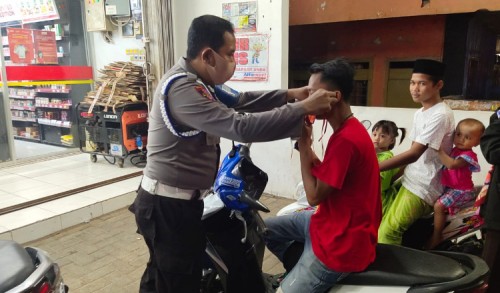 Polisi di Pamekasan Terus Berupaya Cegah Penyebaran Covid-19