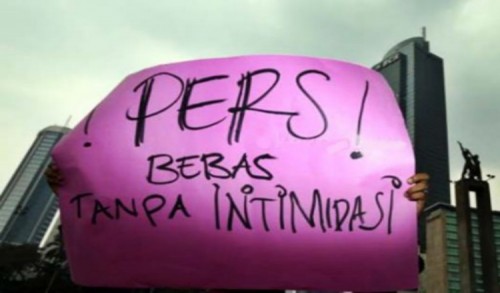 Oknum Polisi Diduga Larang Jurnalis saat Peliputan Demo di Banyuwangi