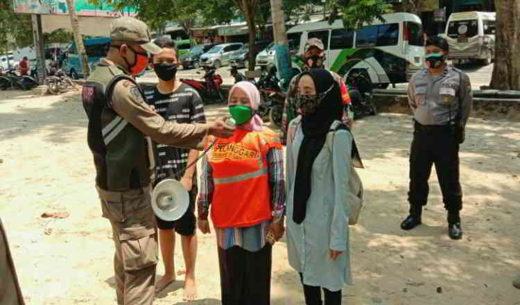 Lokasi Wisata Jadi Sasaran Operasi Yustisi Satgas Covid-19 Trenggalek