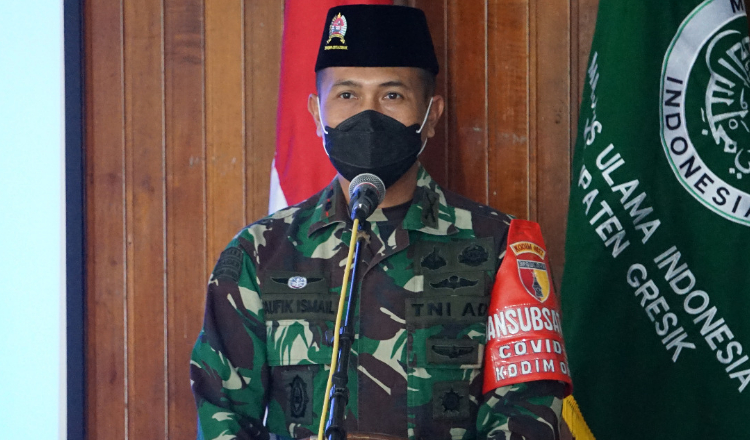 Pesan Dandim 0817 Gresik saat Hadiri Halaqoh Ukhuwah bersama Umat Beragama