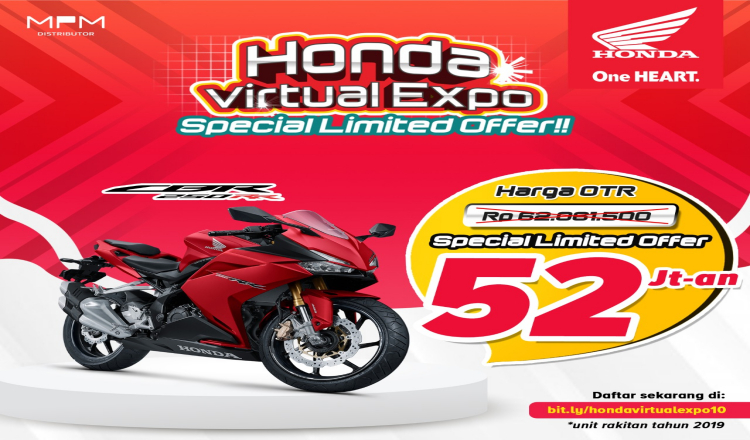 Honda Virtual Expo Special Limited Offer Hadir Kembali, Hanya 3 hari