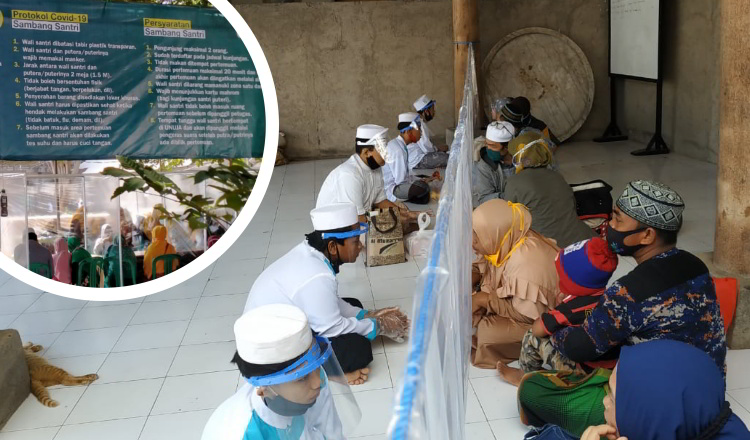 Cara Pesantren di Probolinggo Lindungi Santri Dari Paparan Covid-19