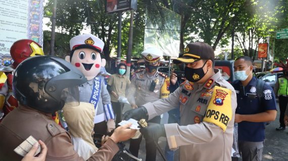 Operasi Zebra Semeru 2020, Polres Mojokerto Kedepankan Simpatik dan Humanis