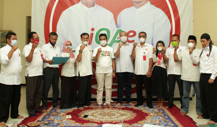 Projo Kabupaten Gresik Siap Menangkan Qosim-Alif Karena Mumpuni dan Berpengalaman
