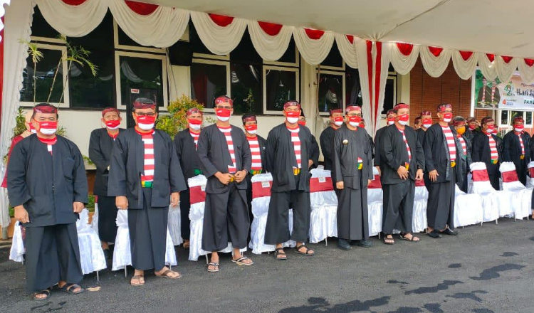 Kapolres AKBP Apip Ginanjar Hadiri Upacara Hari Jadi ke-490 Kabupaten Pamekasan