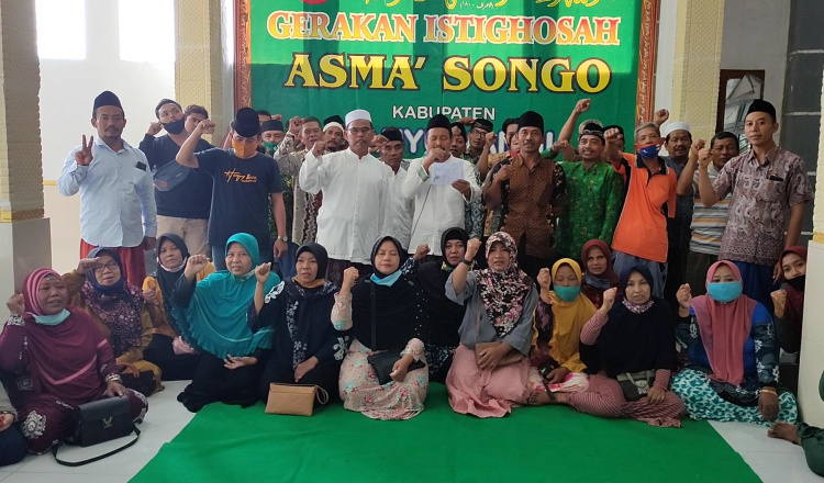 Kiai hingga Guru Ngaji di Banyuwangi Gelar Istigasah Bersama, Doakan Ipuk-Sugirah Menangi Pilkada