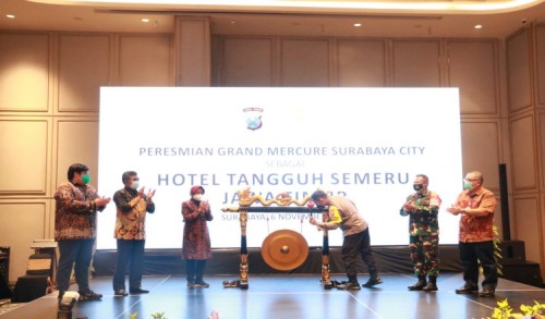 Kapolda Jatim Sambut Baik Grand Mercure Surabaya City Sebagai Hotel Tangguh Semeru