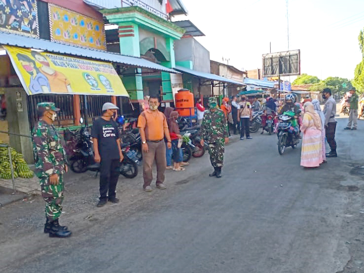 Tiga Pilar di Kecamatan Mangaran Gelar Operasi Yustisi