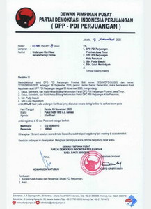 DPC PDIP Kota Pasuruan Usulkan Pemecatan 2 Mantan Ketua PDIP