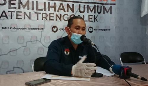 KPU Trenggalek Naikkan Target Partisipasi Pemilih di Tengah Pandemi Covid-19