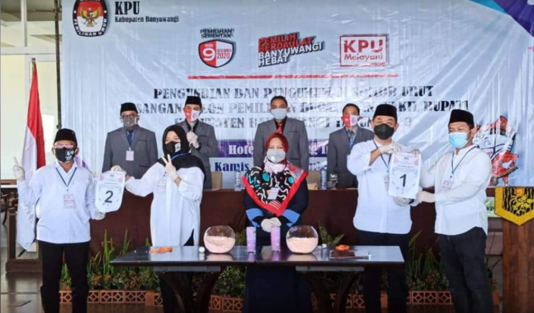 KPU Terima LPSDK Kedua Paslon Pilkada Banyuwangi, Segini Nilainya