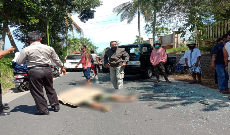 Tabrakan dengan Pick Up, Pengendara Motor di Banyuwangi Tewas Ditempat