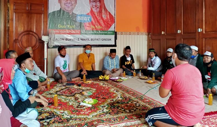 Program Gresik Mapan Paslon Niat, Anggarkan Rp 100 Juta per Dusun Hingga Gresik Kota 4.0