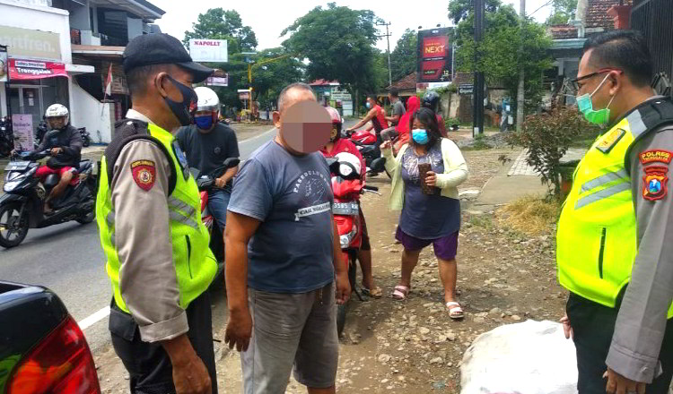 Jadi Wilayah Tertinggi Kasus Covid-19, Polsek Durenan Perketat Protokol Kesehatan