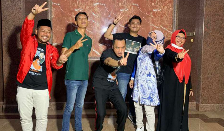 Eks Vokalis Nidji, Giring : Gresik Butuh Pemimpin Milenial seperti Gus Yani