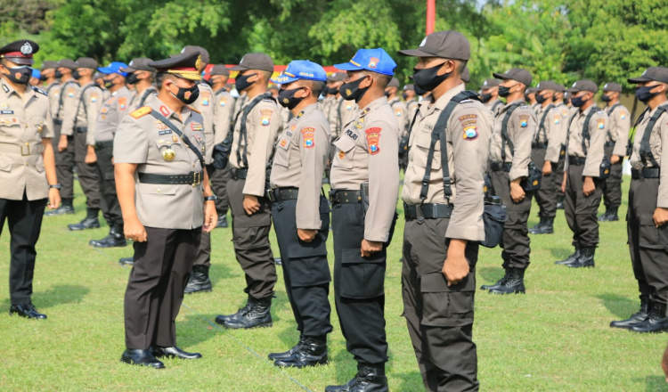 Buka Pendidikan Pembentukan Bintara Polri T.A 2020-2021, Wakapolda Jatim Bacakan Amanat Kapolri 