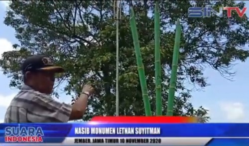 Dihari Pahlawan, Monumen Letnan Suyitman Memprihatinkan