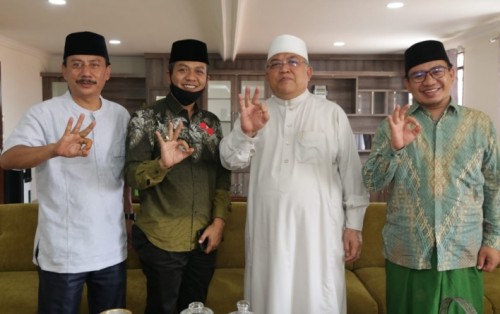 Restu Para Alim Ulama Kabupaten Bandung, KH Sofyan Yahya Dukung Paslon Bedas