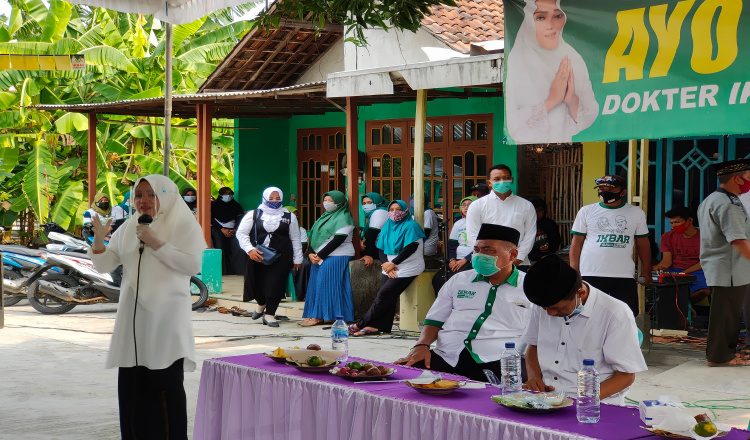 Terus Kampanyekan Protokol Kesehatan, Dokter Ikfina Berikan Teladan