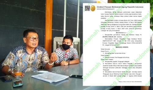 Dijatuhi Hukuman MA, Mantan Ketua KSU Mitra Perkasa Zulkifli Chalik Akan Ajukan PK