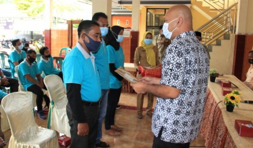 Berantas Narkotika, BNNK Trenggalek Kukuhkan Satgas Anti Narkoba