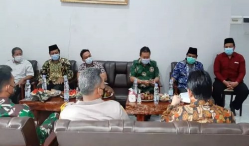 Pjs Wali Kota Blitar Silaturahmi ke Paslon