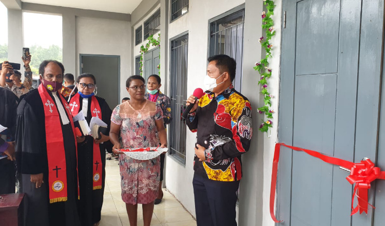 Pos Pelayanan Hana Lapas Perempuan Kelas III Jayapura GKI Papua Diresmikan