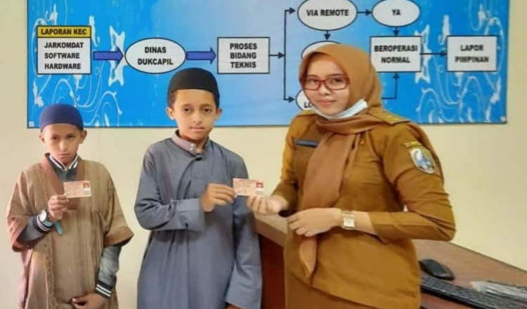 Program 3 in 1 Dispendukcapil, juga berlaku untuk WNA