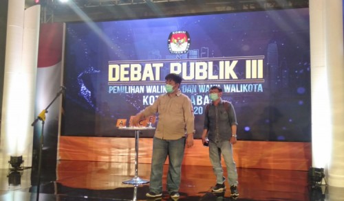 Debat Publik Ketiga, Jadi Ajang Kampanye Terkahir Paslon Pada Pilwali Surabaya 2020