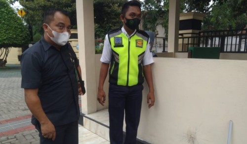 Pos Satpam Pengadilan Negeri Probolinggo Dilempar Bom Molotov
