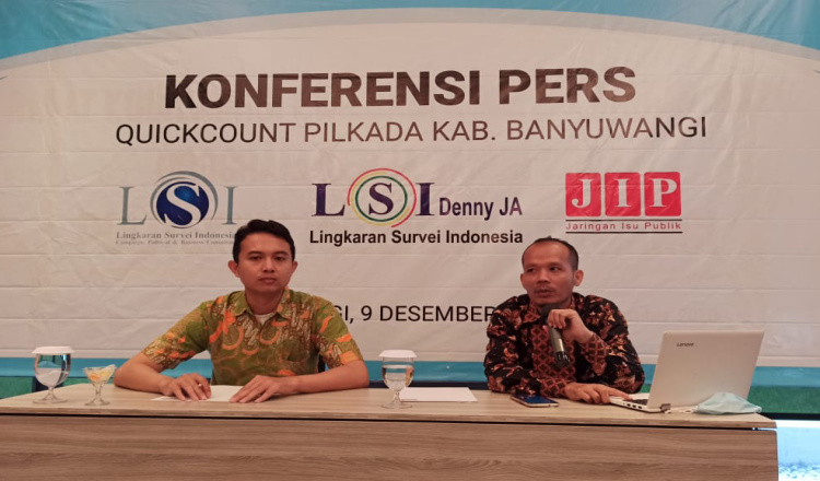 Quick Count Pilkada Kabupaten Banyuwangi, Ipuk-Sugirah Unggul