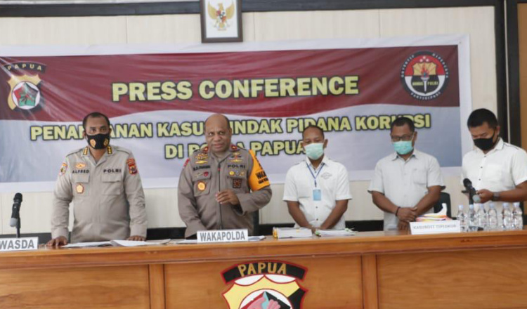 Dugaan Penyelewengan Dana Hibah, Satu Orang Komisioner Papua Jadi Tersangka